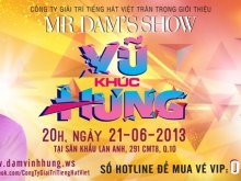 THÔNG BÁO BÁN VÉ MR.ĐÀM SHOW – Chủ đề : VŨ khúc HƯNG – Ngày 21.06.2013 THÔNG BÁO BÁN VÉ MR.ĐÀM SHOW – Chủ đề : VŨ khúc HƯNG – Ngày 21.06.2013